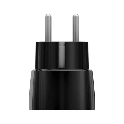 Радиоуправляемая умная розетка со счетчиком энергопотребления Ajax Socket черная Радиоуправляемая умная розетка со счетчиком энергопотребления Ajax Socket черная