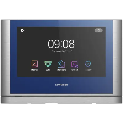 Видеодомофон Commax CDV-1024MA Blue + Dark Silver