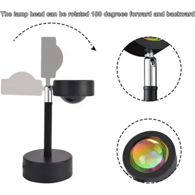 LED лампа для селфи (23см), с эффектом солнца No Brand SUN QS822 (RGB_1741) LED лампа для селфи (23см), с эффектом солнца No Brand SUN QS822 (RGB_1741)