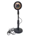LED лампа для селфи (23см), с эффектом солнца No Brand SUN QS822 (RGB_1741)
