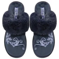 Комнатные тапочки БЕЛСТА Синий 39 24.5 см