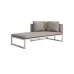 Модульный диван-шезлонг в стиле Loft NS-1012 730x1600x850 мм Белый
