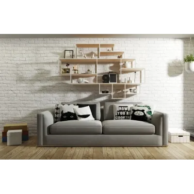 Навісна - настінна полиця у стилі Loft NS-1045 1220x1810x280 мм Черный