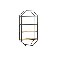 Навесная - настенная полка в стиле Loft NS-1050 1530x650x280 мм Черный Навесная - настенная полка в стиле Loft NS-1050 1530x650x280 мм Черный