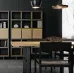 Обеденный стол в стиле Loft NS-1116 780x2000x850 мм Черный