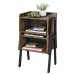 Тумба в стилі Loft NS-112 630x400x300 мм Черный
