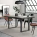 Обеденный стол в стиле Loft NS-1128 780x1400x650 мм Черный