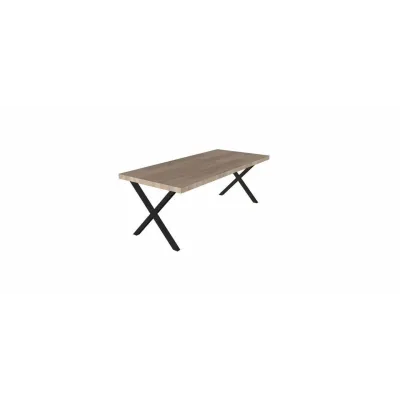Обеденный стол в стиле Loft NS-1145 780x1400x650 мм Черный