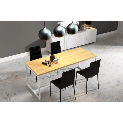Обідній стіл у стилі Loft NS-1150 780x2000x900 мм Черный