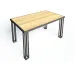 Обідній стіл у стилі Loft NS-1155 820x1200x700 мм Черный