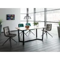 Обідній стіл у стилі Loft NS-1165 780x1600x700 мм Черный