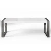 Обеденный стол в стиле Loft NS-1222 780x1800x800 мм Серый Обеденный стол в стиле Loft NS-1222 780x1800x800 мм Серый