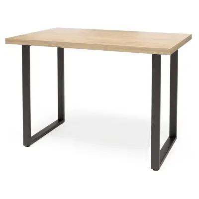 Обеденный стол в стиле Loft NS-1258 780x1200x600 мм Черный
