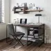 Письменный офисный стол в стиле Loft NS-1307 780x1400x700 мм Черный Письменный офисный стол в стиле Loft NS-1307 780x1400x700 мм Черный