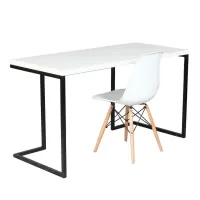 Письменный офисный стол в стиле Loft NS-1396 780x1200x600 мм Черный