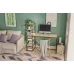Офісний стіл в стилі Loft NS-1405 1210x1250x500 мм Черный