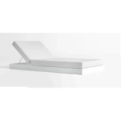 Пляжный шезлонг в стиле Loft NS-1410 2030x2000x700 мм Белый