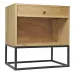 Тумба в стилі Loft NS-1439 630x700x450 мм Черный