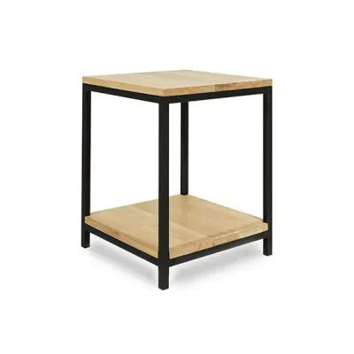 Приліжковий столик у стилі Loft NS-1475 480x400x400 мм Черный