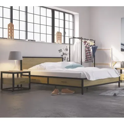 Приліжковий столик у стилі Loft NS-1490 480x500x500 мм Черный Приліжковий столик у стилі Loft NS-1490 480x500x500 мм Черный