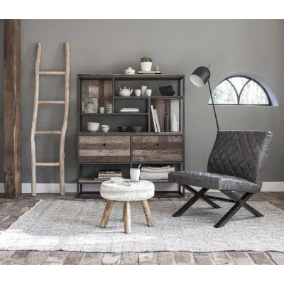 Стелаж для речей у стилі Loft NS-1605 1430x1200x350 мм Черный Стелаж для речей у стилі Loft NS-1605 1430x1200x350 мм Черный