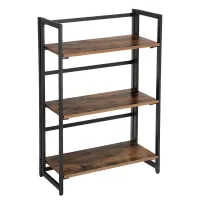 Стеллаж для хранения в стиле Loft NS-1611 1130x600x250 мм Черный