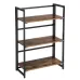 Стеллаж для хранения в стиле Loft NS-1611 1130x600x250 мм Черный