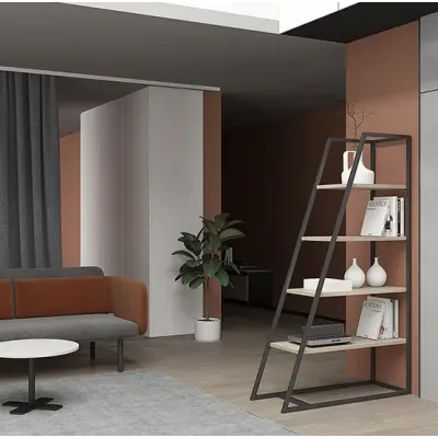 Стелаж для зберігання в стилі Loft NS-1614 2130x1100x350 мм Черный Стелаж для зберігання в стилі Loft NS-1614 2130x1100x350 мм Черный