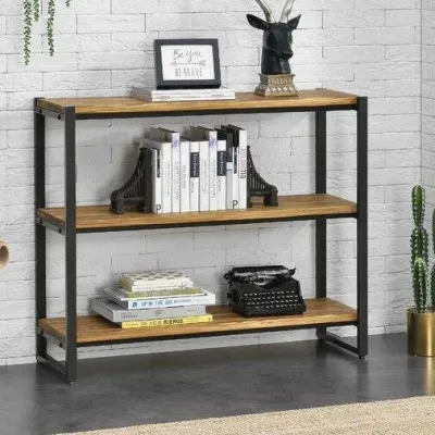 Стелаж для зберігання в стилі Loft NS-1621 730x900x300 мм Черный Стелаж для зберігання в стилі Loft NS-1621 730x900x300 мм Черный