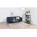 Стелаж для зберігання в стилі Loft NS-1627 1230x600x250 мм Черный Стелаж для зберігання в стилі Loft NS-1627 1230x600x250 мм Черный