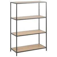 Стеллаж для хранения в стиле Loft NS-1627 1230x600x250 мм Черный
