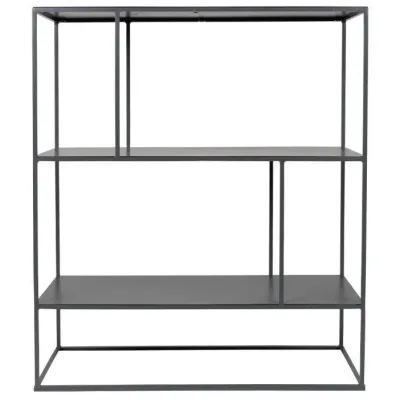 Стеллаж для хранения в стиле Loft NS-1628 880x800x250 мм Черный