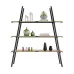 Стеллаж для хранения в стиле Loft NS-1666 1430x1200x350 мм Черный