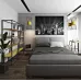 Стелаж для зберігання в стилі Loft NS-1675 2530x1800x350 мм Черный