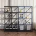 Стеллаж для хранения в стиле Loft NS-1695 1830x1000x300 мм Черный