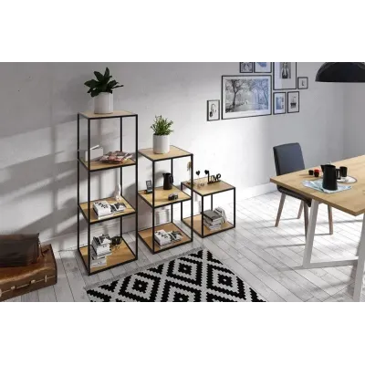 Стелаж для зберігання в стилі Loft NS-1709 1800x600x600 мм Черный