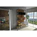 Стелаж для зберігання в стилі Loft NS-1710 2600x1860x350 мм Черный