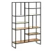 Стеллаж для хранения в стиле Loft NS-1713 2130x1400x400 мм Черный