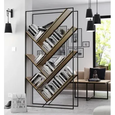 Стелаж для зберігання в стилі Loft NS-1714 2130x1050x350 мм Черный