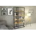 Стелаж для зберігання в стилі Loft NS-1718 2130x1200x400 мм Черный Стелаж для зберігання в стилі Loft NS-1718 2130x1200x400 мм Черный