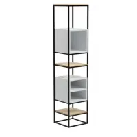 Стеллаж для хранения в стиле Loft NS-1719 1920x380x380 мм Черный Стеллаж для хранения в стиле Loft NS-1719 1920x380x380 мм Черный