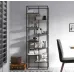 Стеллаж для хранения в стиле Loft NS-1723 2130x700x320 мм Черный Стеллаж для хранения в стиле Loft NS-1723 2130x700x320 мм Черный