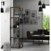 Стелаж для зберігання в стилі Loft NS-1724 1900x450x450 мм Черный Стелаж для зберігання в стилі Loft NS-1724 1900x450x450 мм Черный