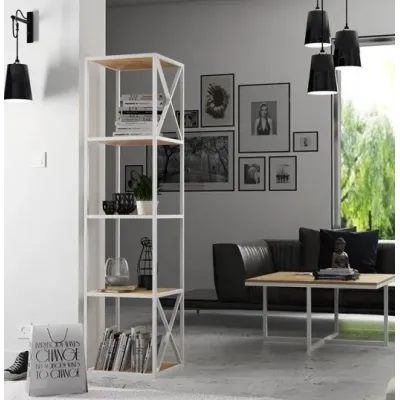 Стелаж для зберігання в стилі Loft NS-1724 1900x450x450 мм Черный Стелаж для зберігання в стилі Loft NS-1724 1900x450x450 мм Черный