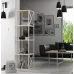 Стелаж для зберігання в стилі Loft NS-1724 1900x450x450 мм Черный Стелаж для зберігання в стилі Loft NS-1724 1900x450x450 мм Черный