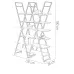 Стеллаж для хранения в стиле Loft NS-1729 1830x1300x350 мм Черный