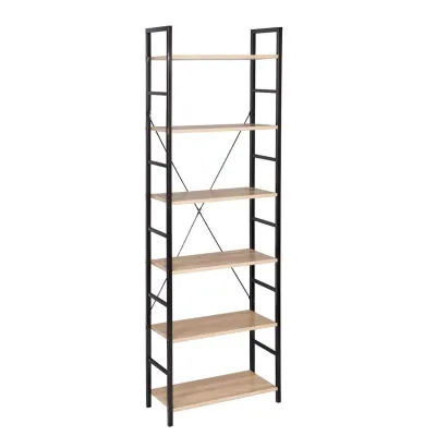 Стеллаж для хранения в стиле Loft NS-1742 1830x600x280 мм Черный