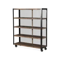 Стелаж для зберігання в стилі Loft NS-1765 1230x800x300 мм Черный Стелаж для зберігання в стилі Loft NS-1765 1230x800x300 мм Черный