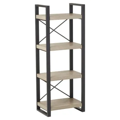 Стеллаж для хранения в стиле Loft NS-1802 1580x600x400 мм Черный Стеллаж для хранения в стиле Loft NS-1802 1580x600x400 мм Черный