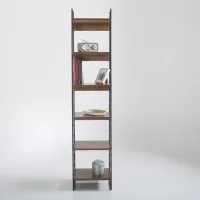 Стелаж для зберігання в стилі Loft Чорний NS-1804 1930x450x450 мм